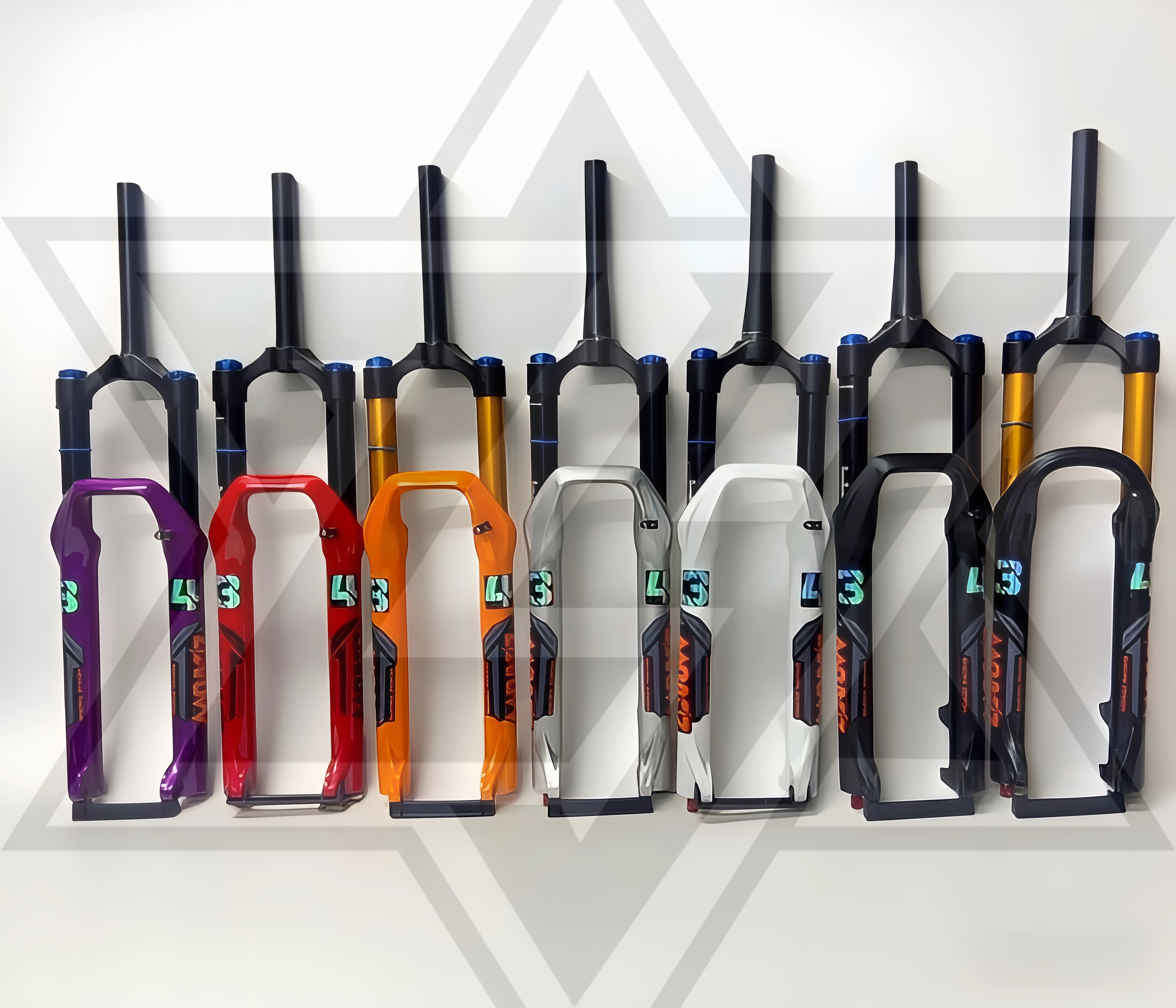 玛卡威前叉自行车超软避震26/27.5寸160行程34管前叉