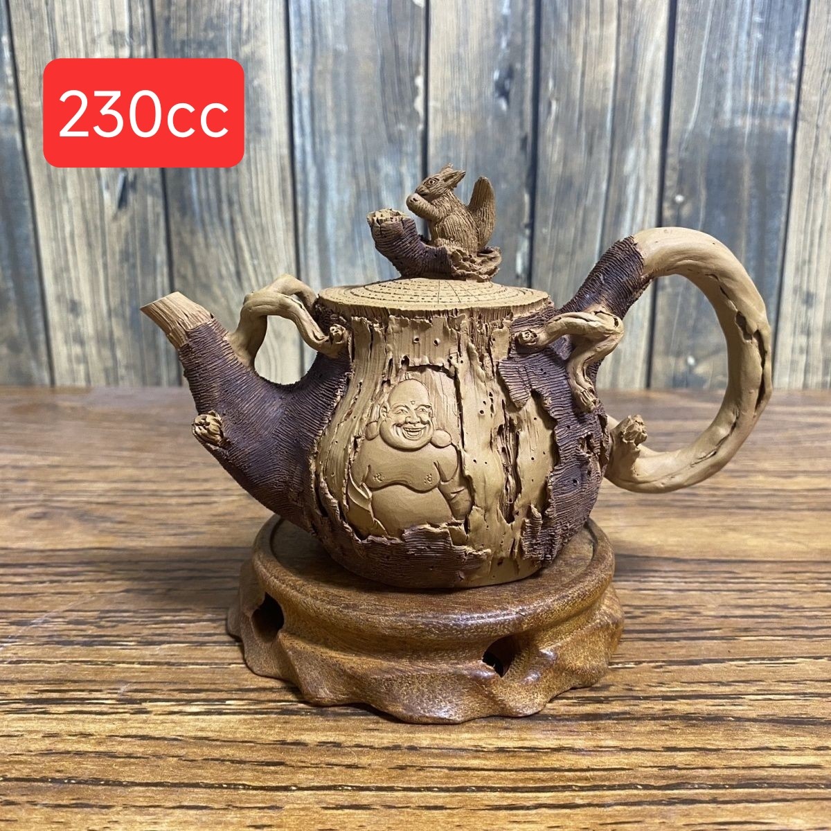 宜兴紫砂壶名家纯手工原矿紫砂 陈东铸弟子雕刻容量正宗新中式