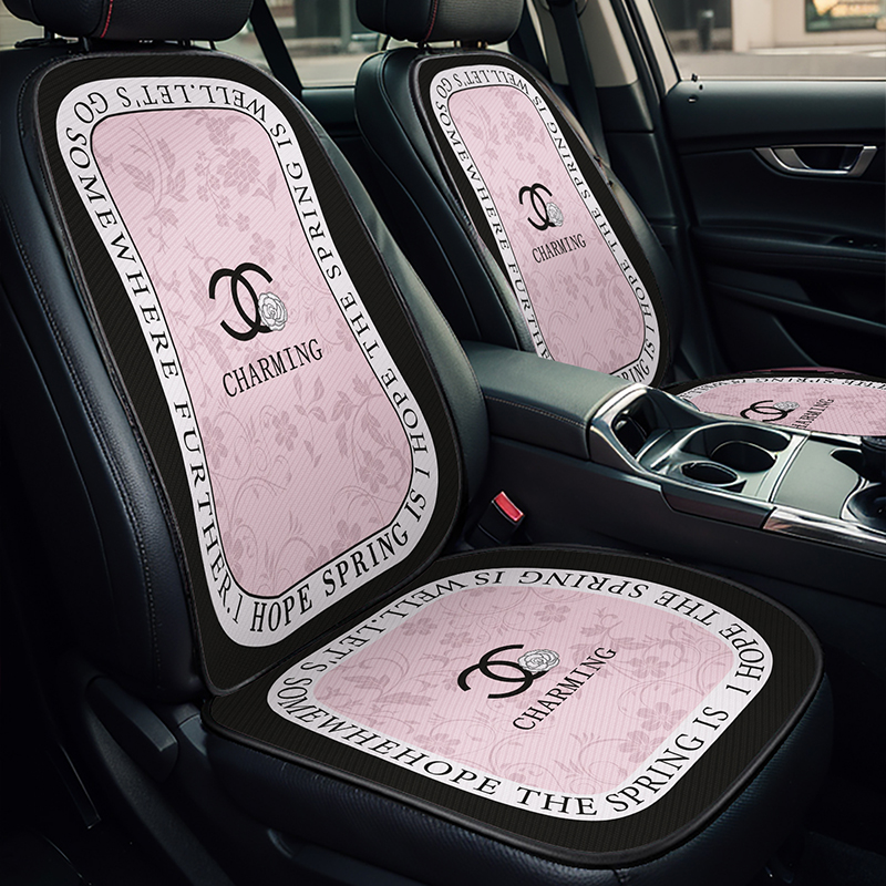 夏季冰丝汽车坐垫四季通用高级感汽车座垫通风透气坐垫汽车座垫子