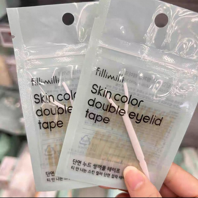 韩国fillimilli双眼皮贴oliveyoung单双面自然服帖隐形持久无痕