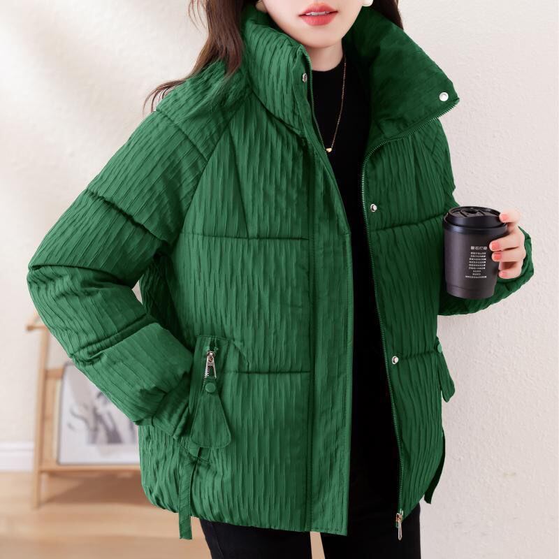 秋冬高端时尚轻奢高级感加厚保暖羽绒棉服女百搭洋气减龄大衣外套