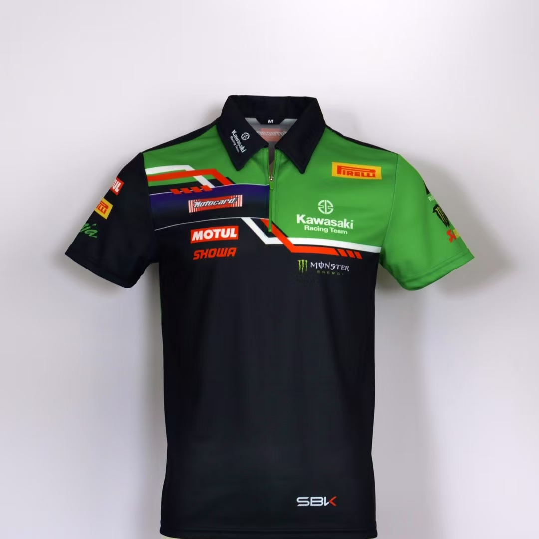 曼岛TT短袖达喀尔T恤MotoGP车队服赛车服厂队Polo衫定制速干透气