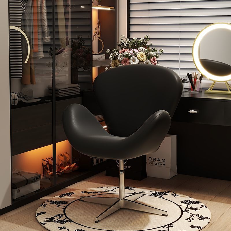 法式轻奢极简风化妆凳卧室衣帽间梳妆台化妆椅美甲店专用椅高级感