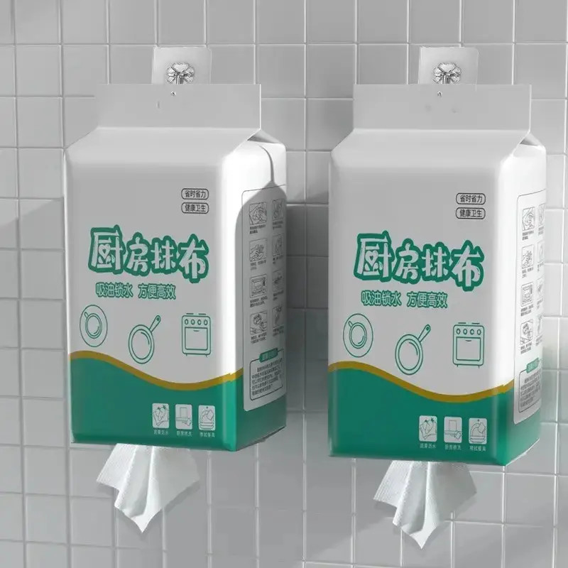 【外贸品质】悬挂式厨房抹布一次性强力去污干湿两用清洁厨房专用①