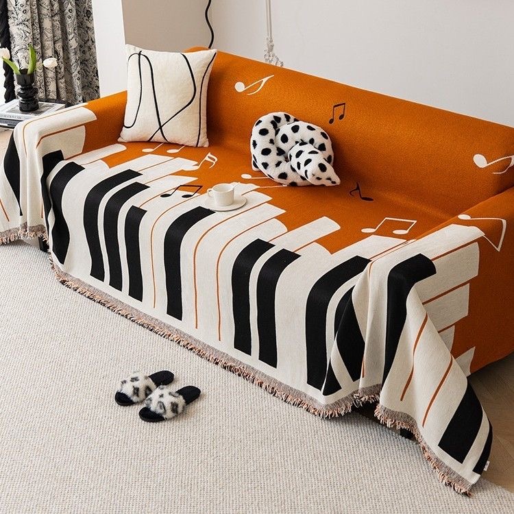 【包邮到家】四季通用北欧简约风沙发巾全包防滑防猫抓沙发套罩