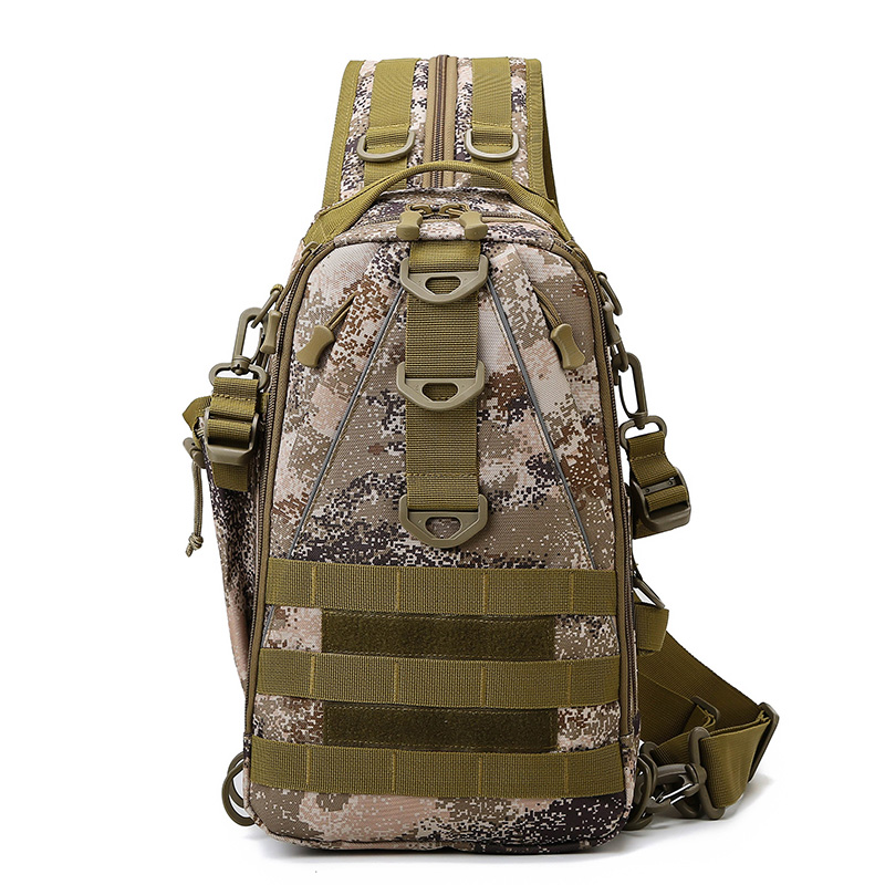 跨境AMAZON亚马逊路亚包钓鱼包胸包运动户外多功能专业垂钓渔具