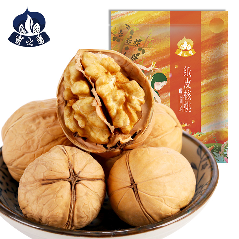 【蜜之番】精选精选阿克苏185纸皮核桃500g*3袋
