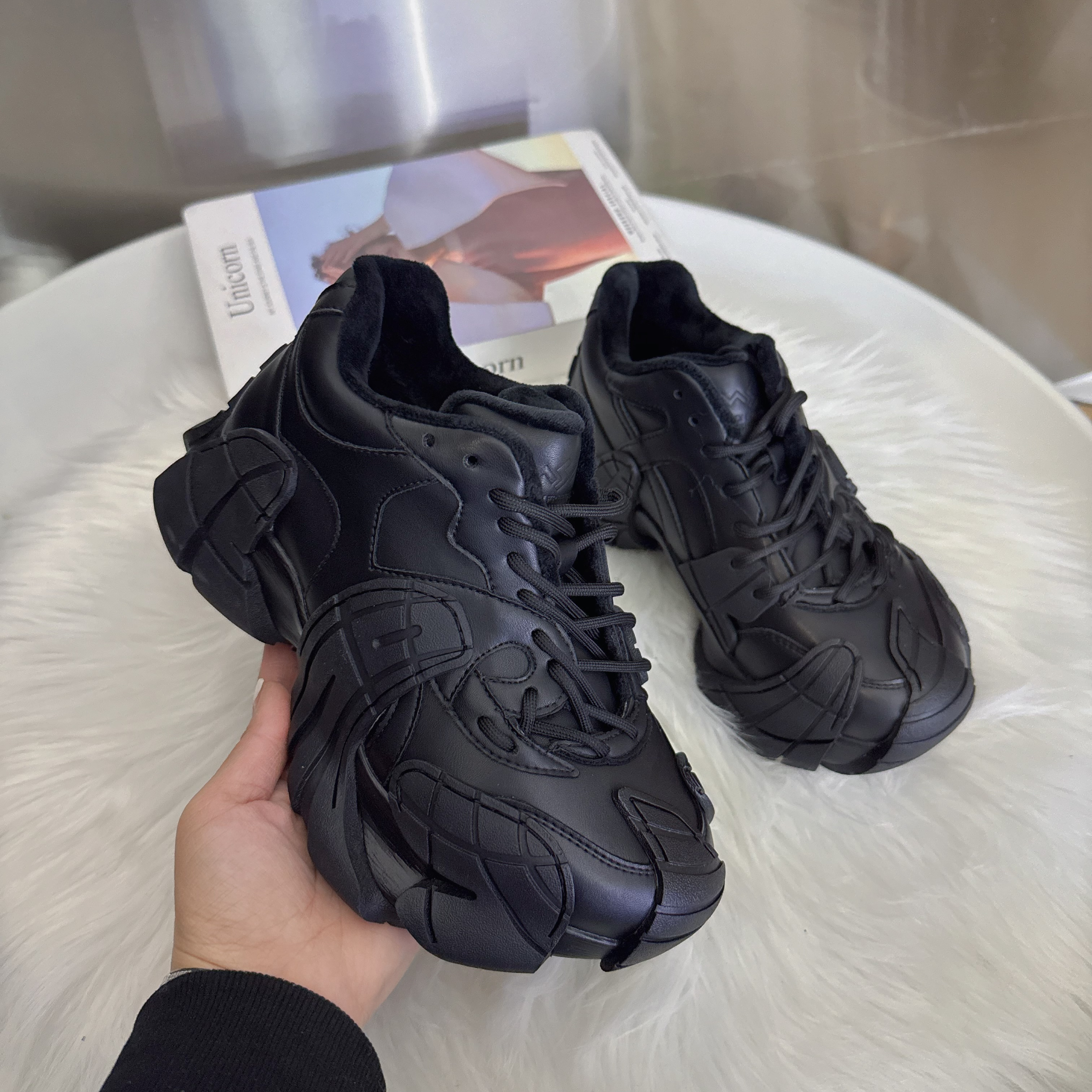 270-195时尚百搭休闲老爹鞋八爪鱼款