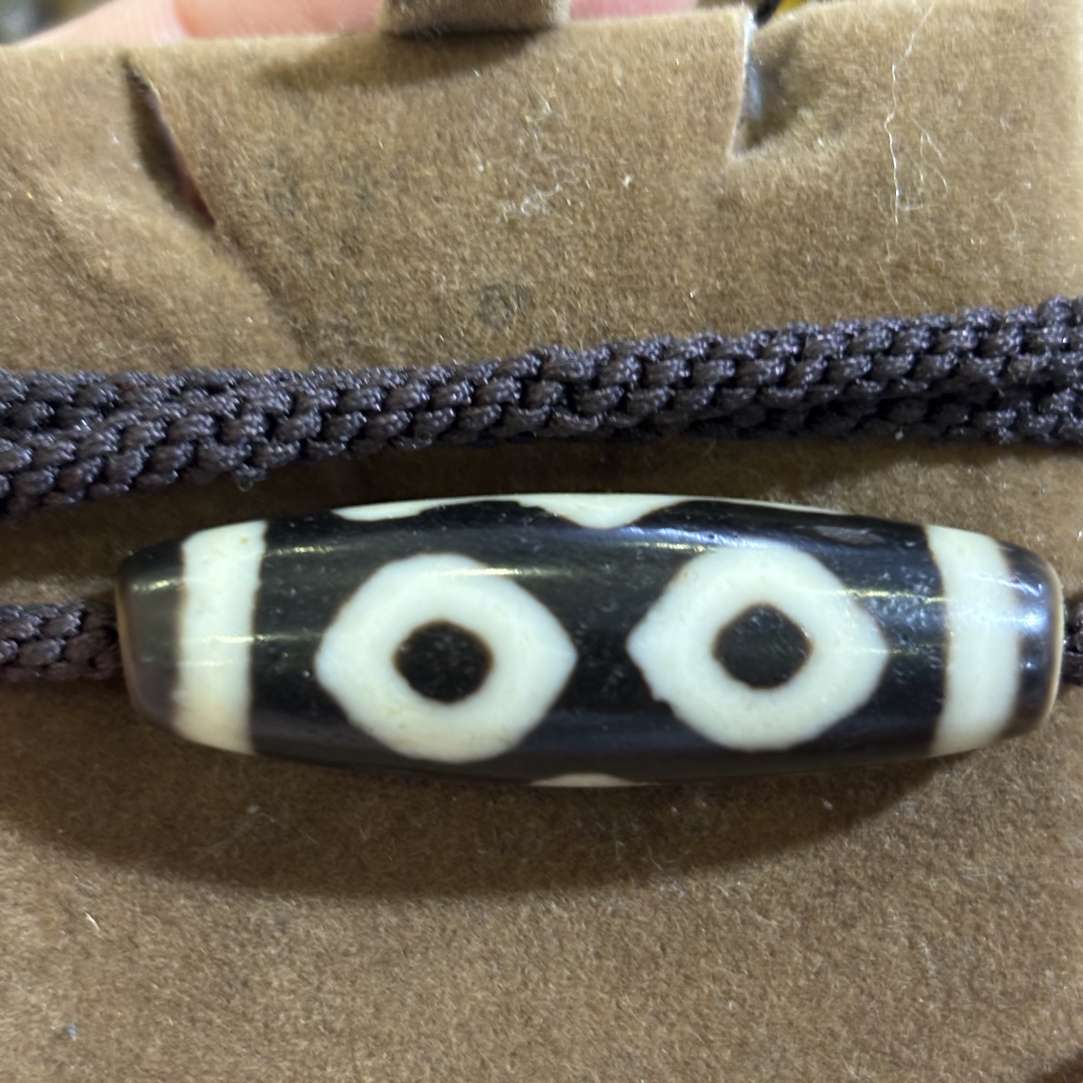 非金属棉绳项链 御前造天珠锁骨独特设计