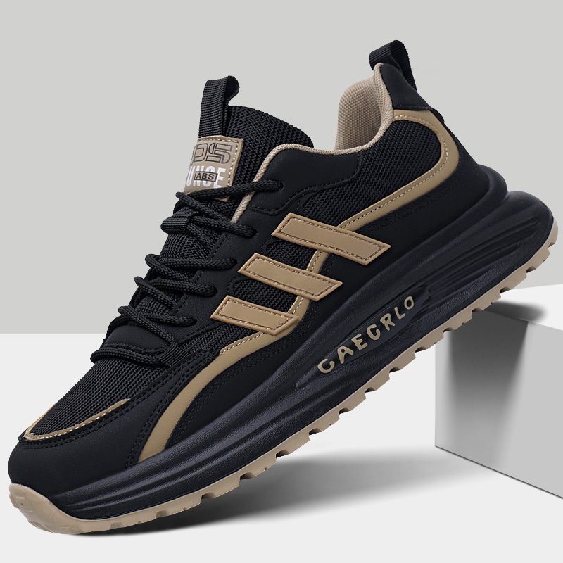 2025春夏季新款运动鞋透气网面舒适百搭男士轻便跑步鞋男鞋休闲鞋