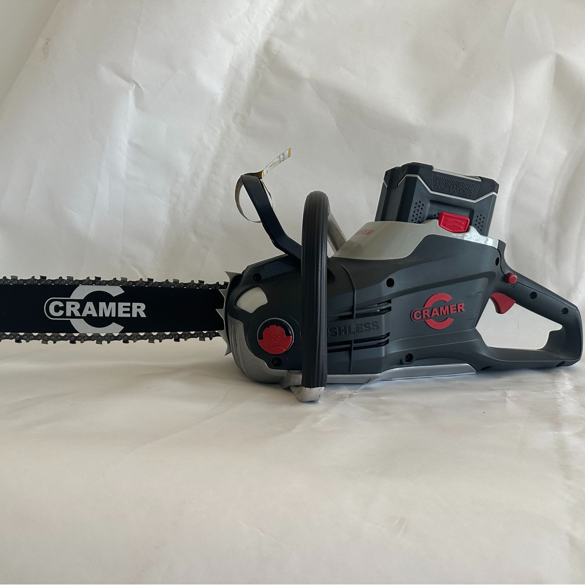 82V克莱默18寸锂电电锯高续航大功率锂电锯看锯树神器工具充电