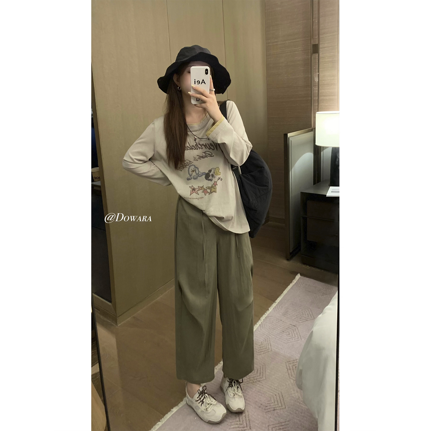 现货大婉酱微胖定制【超模工装裤】工装休闲裤高腰显瘦八分裤 9473D