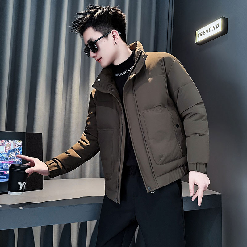 冬季爆款棉服男款2025新款立领保暖棉衣外套潮牌痞帅短款加厚棉袄