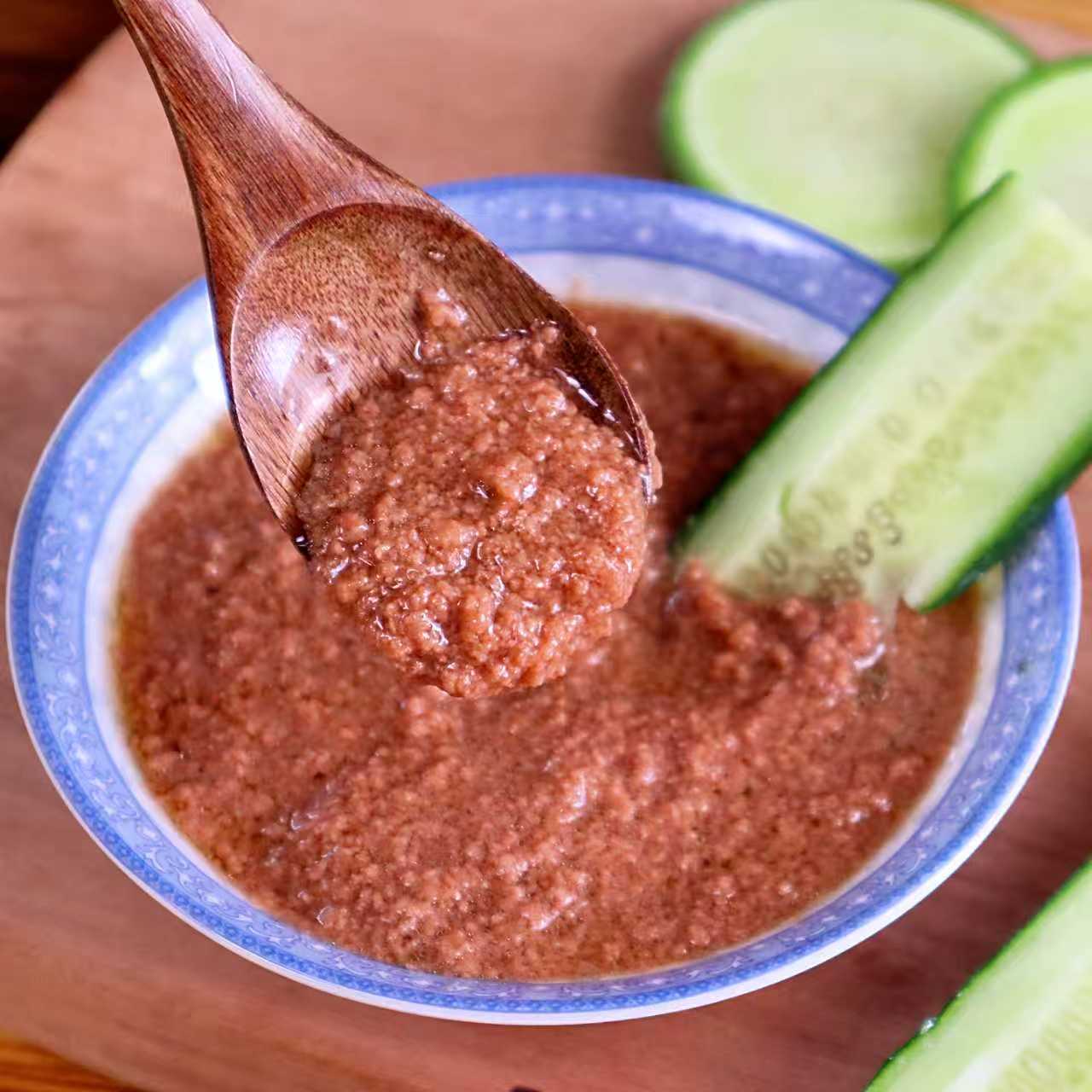 大连特产鲜虾酱开袋即食100g炒鸡蛋炖豆腐