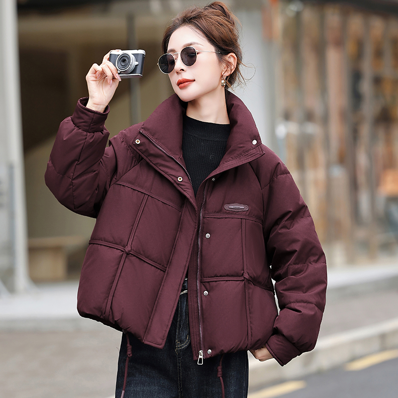 短款羽绒服女款2025冬季新款时尚韩版高端小个子白鸭绒保暖外套女