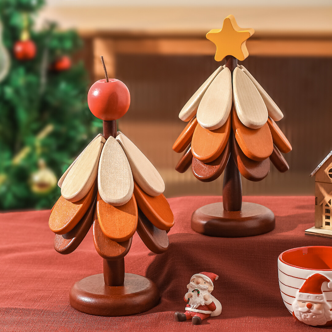 川岛屋圣诞树隔热垫餐桌垫防烫耐高温一棵树碗盘杯砂锅垫装饰礼物