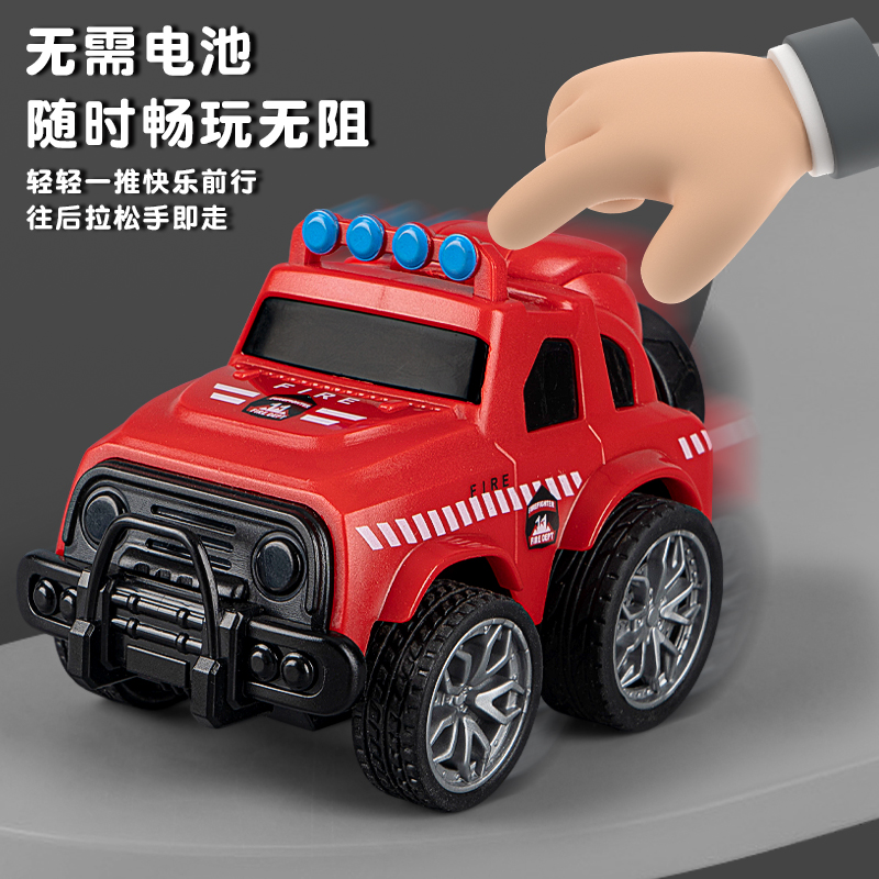 儿童回力越野车360°旋转特技小汽车玩具3-6岁儿童玩具小汽车男宝