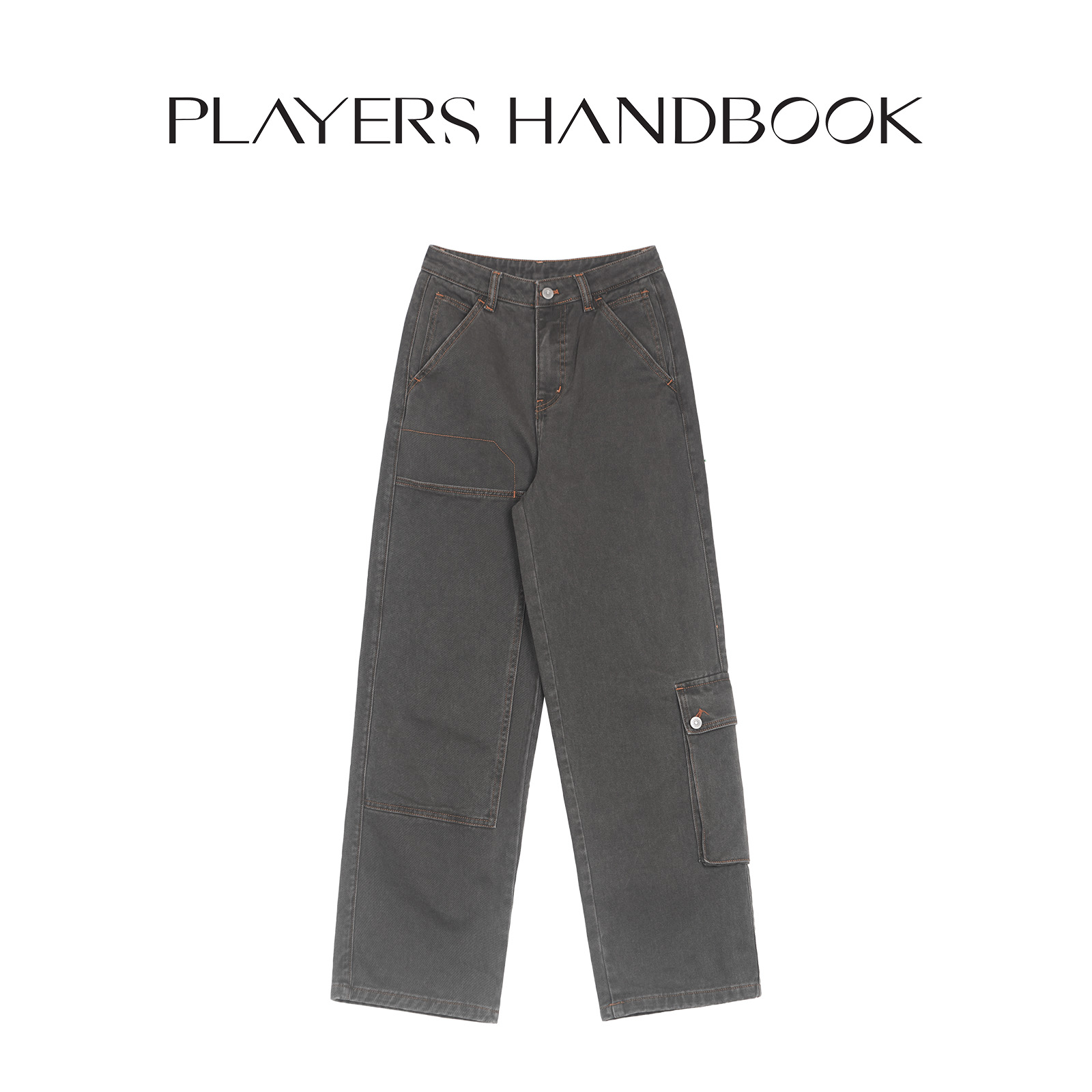 PH《暮冬》复古潮流时尚休闲百搭重工洗水冬款工装长裤 PH3230