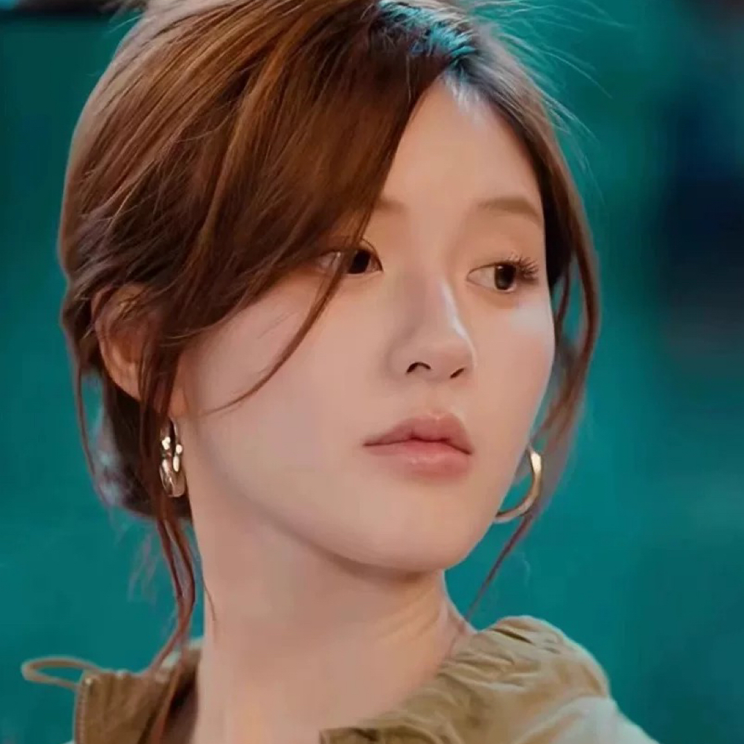 925银耳饰 许我耀眼赵露思同款耳环圆圈耳饰素圈2025新款爆款耳圈