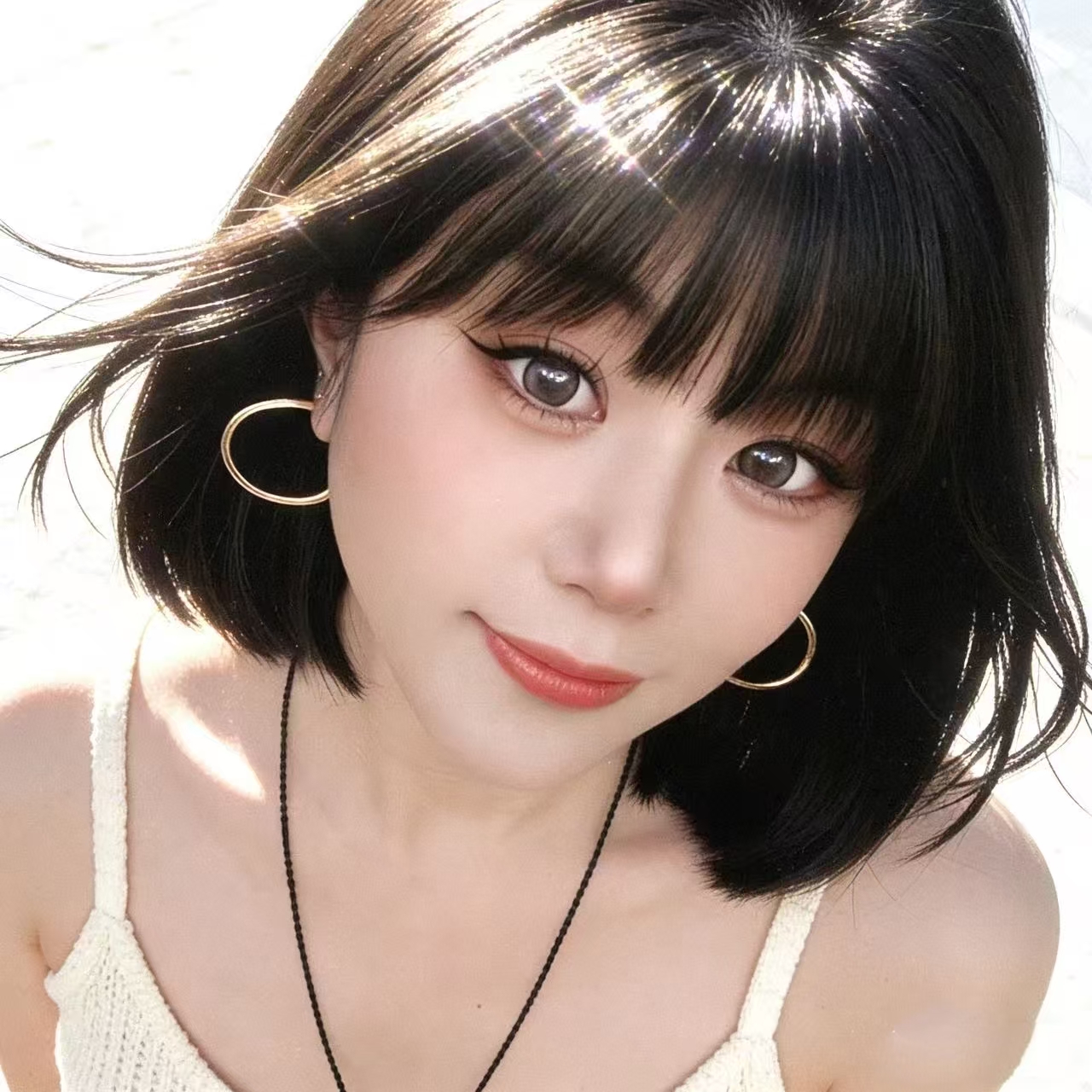 【30cm风吹不漏边】自然碎发清爽透气隐形发际线透气全真发