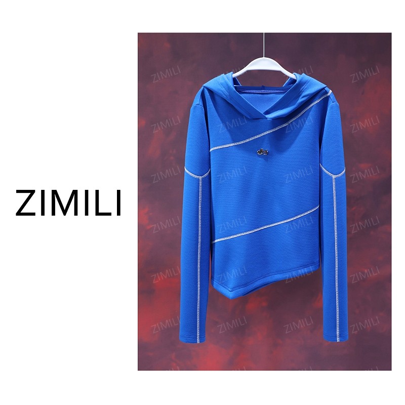 【亮哥欧货女装】冬季加厚《热感系列》高弹显瘦卫衣打底上衣6060-E2