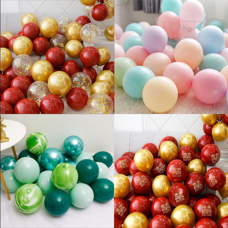 气球装饰场景结婚红色生日派对毕业典礼开学求婚喜字婚房订婚布置