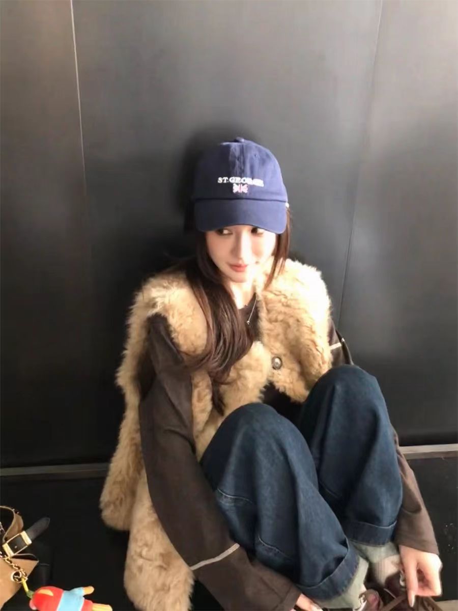 2025秋冬季新款韩版时尚仿皮草马甲女高级感百搭无袖毛毛坎肩外套