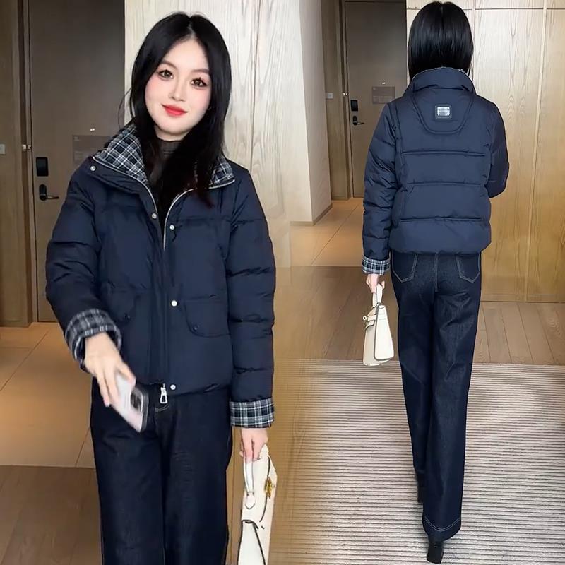 巨好看的上衣棉服外套女款2025冬季新款独特漂亮宽松短款小棉袄