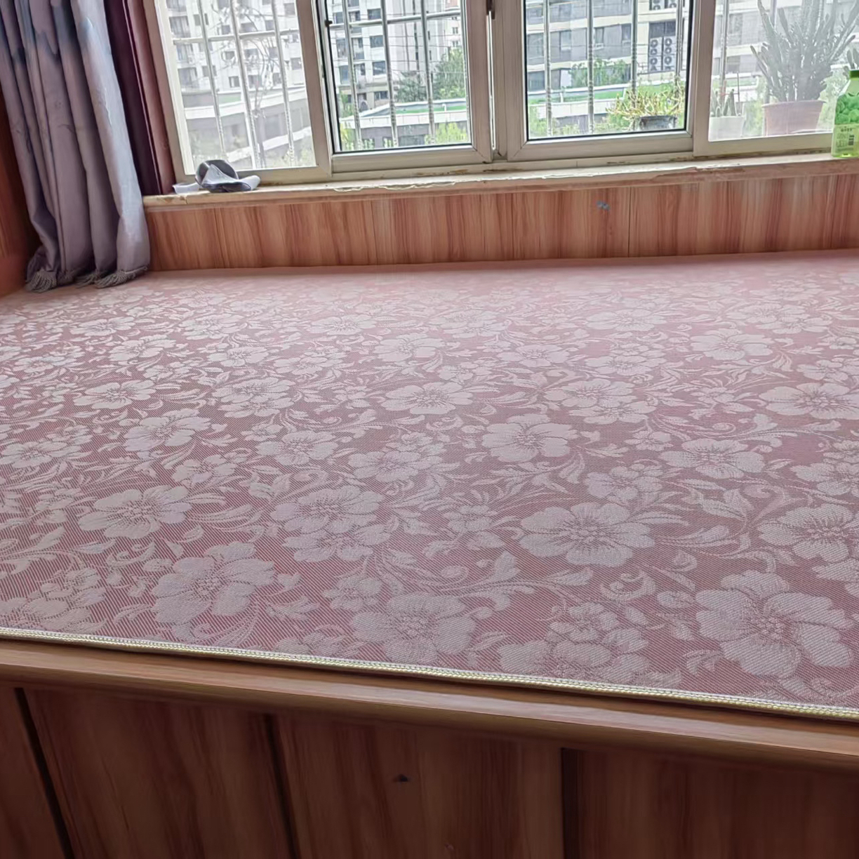 升级版6毫米加厚防水防油炕席可定制剪裁无味环保不支持7天无理由