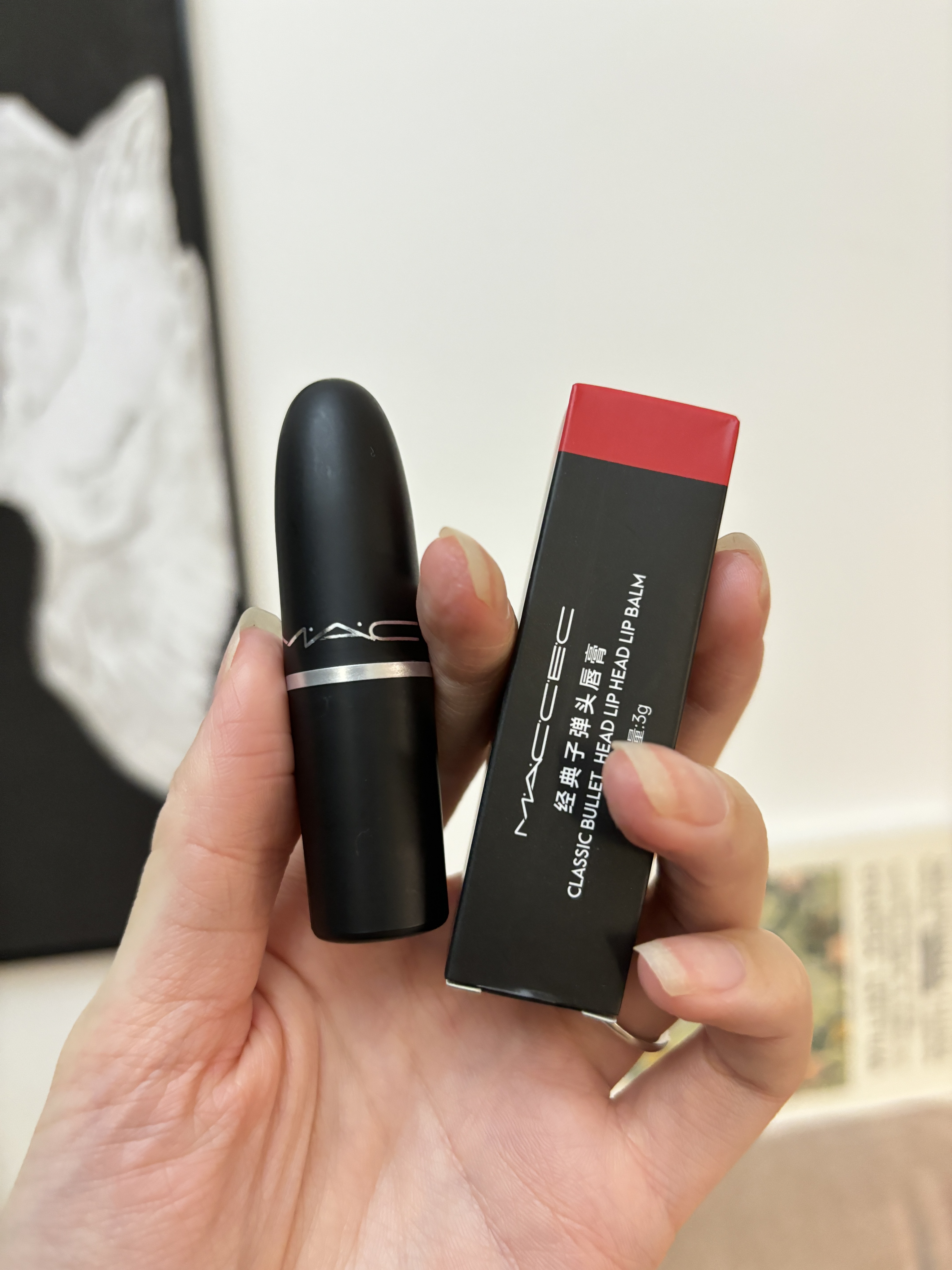 【maccec】官方正品子弹头口红602#小辣椒圣诞节送女友生日礼物
