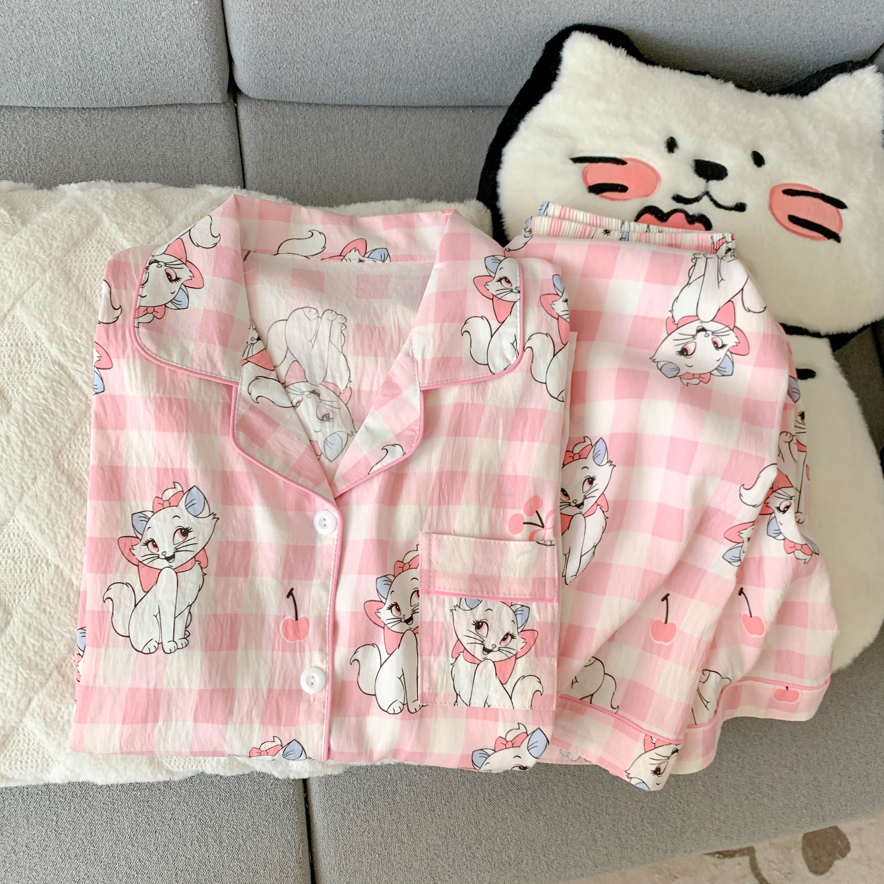 2025新款云朵棉舒适睡衣女秋季爆款长袖长裤甜美学生家居服套装