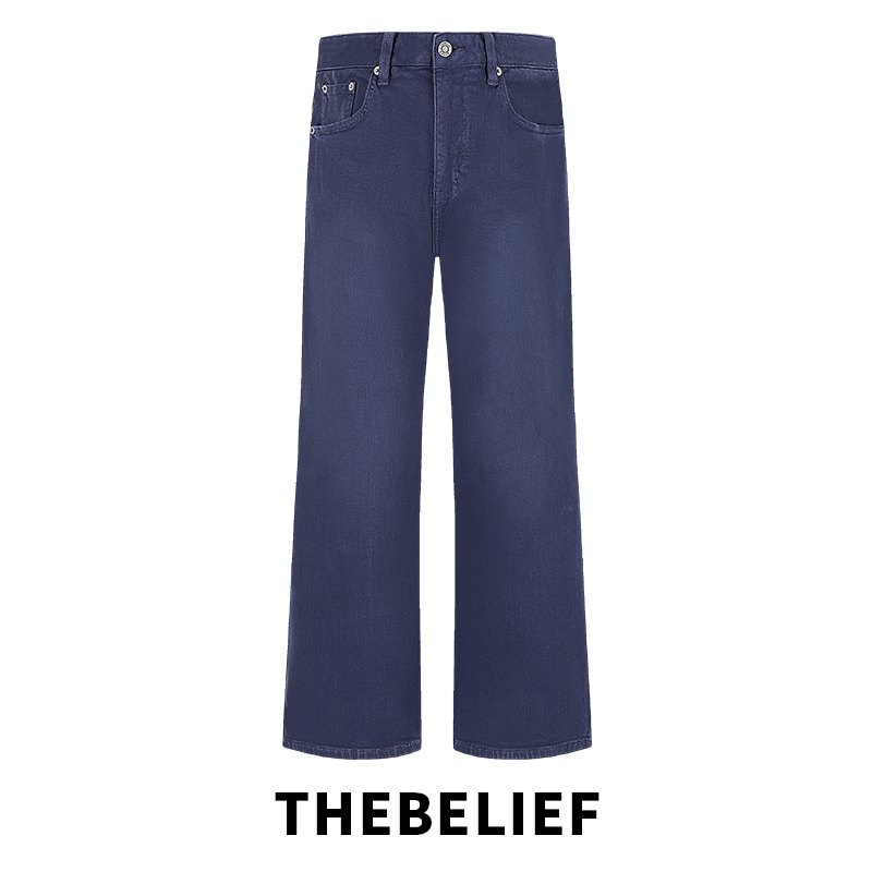 25851#美国CONE DENIM老钱风法工蓝517微喇版型牛仔裤