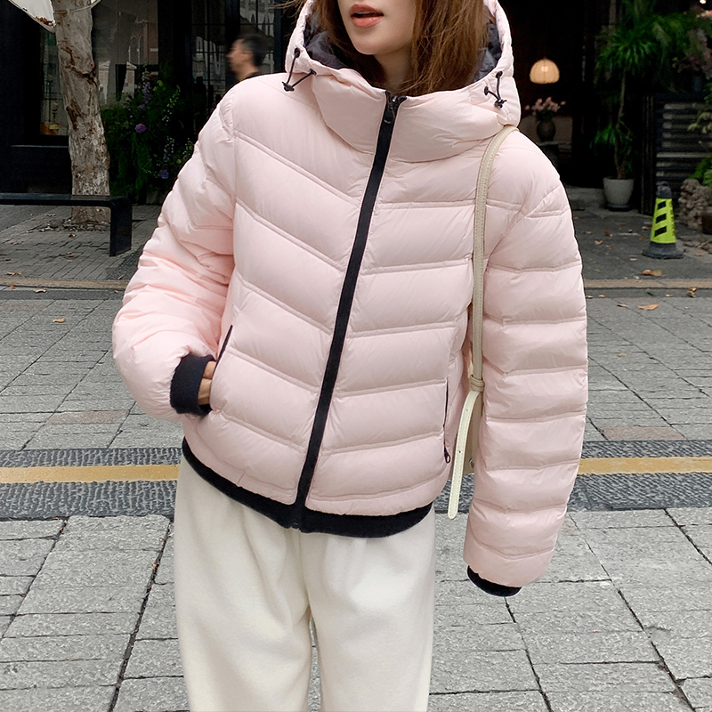 SHALLDOER 宽松休闲棉服女2026冬季新款韩版时尚减龄保暖冬装棉服