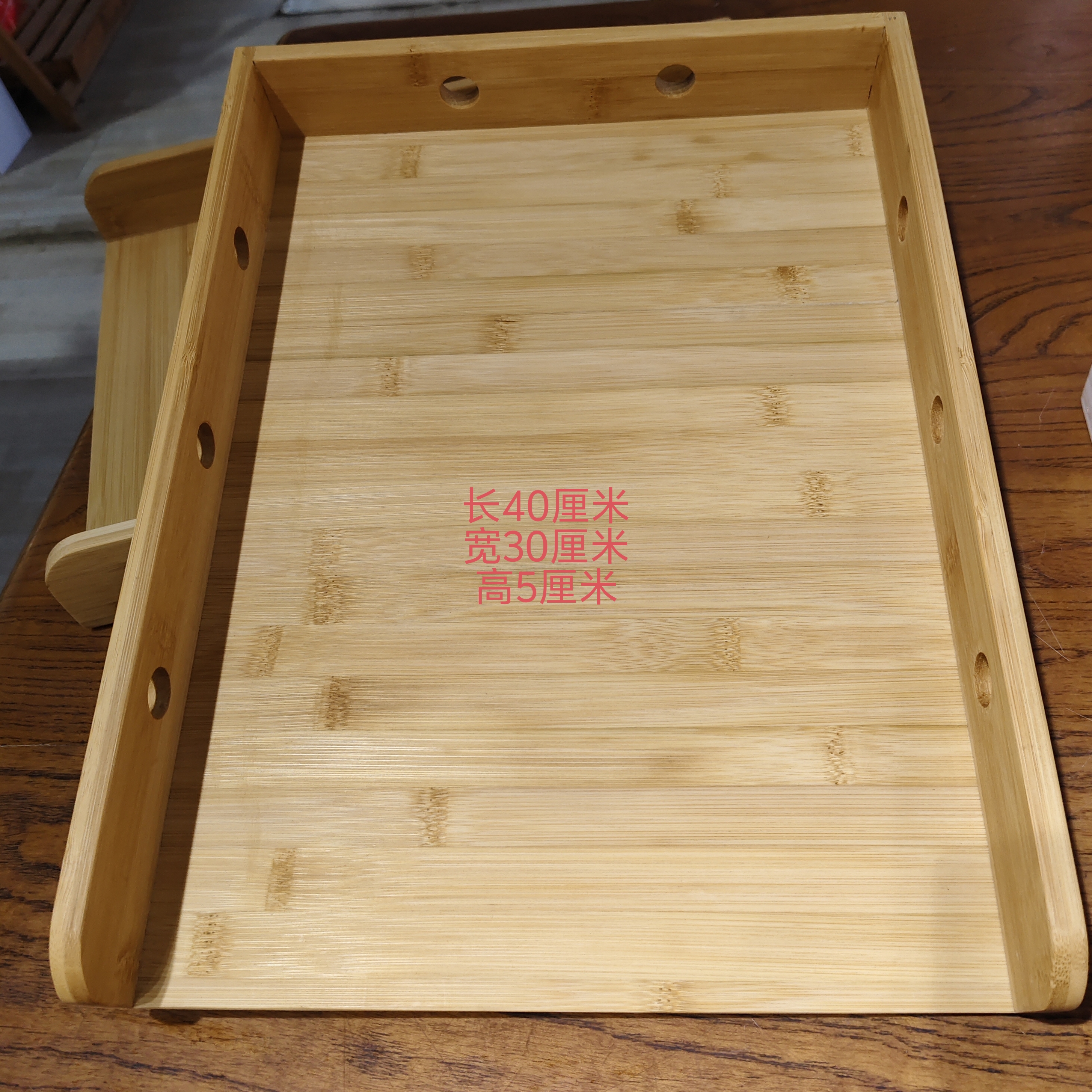 楠竹水饺托盘可多层叠放家用冷冻商用放冰箱速冻馄饨饺子拍一发二