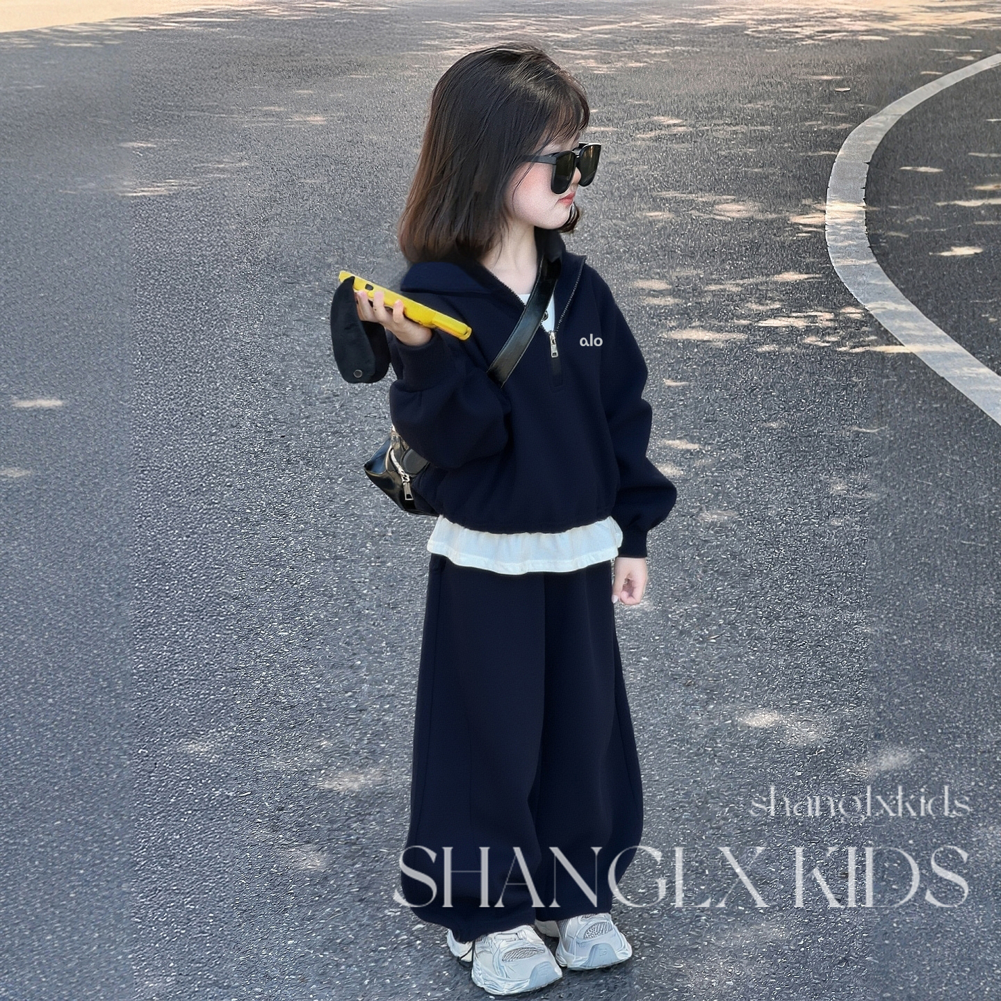 女童早秋穿搭一整套装卫衣裤子儿童2025新款秋装秋季童装女装洋气