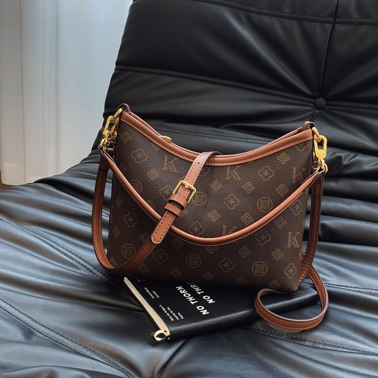 通勤女包2025新款潮夏季高级感百搭托特包时尚印花单肩斜挎手提包