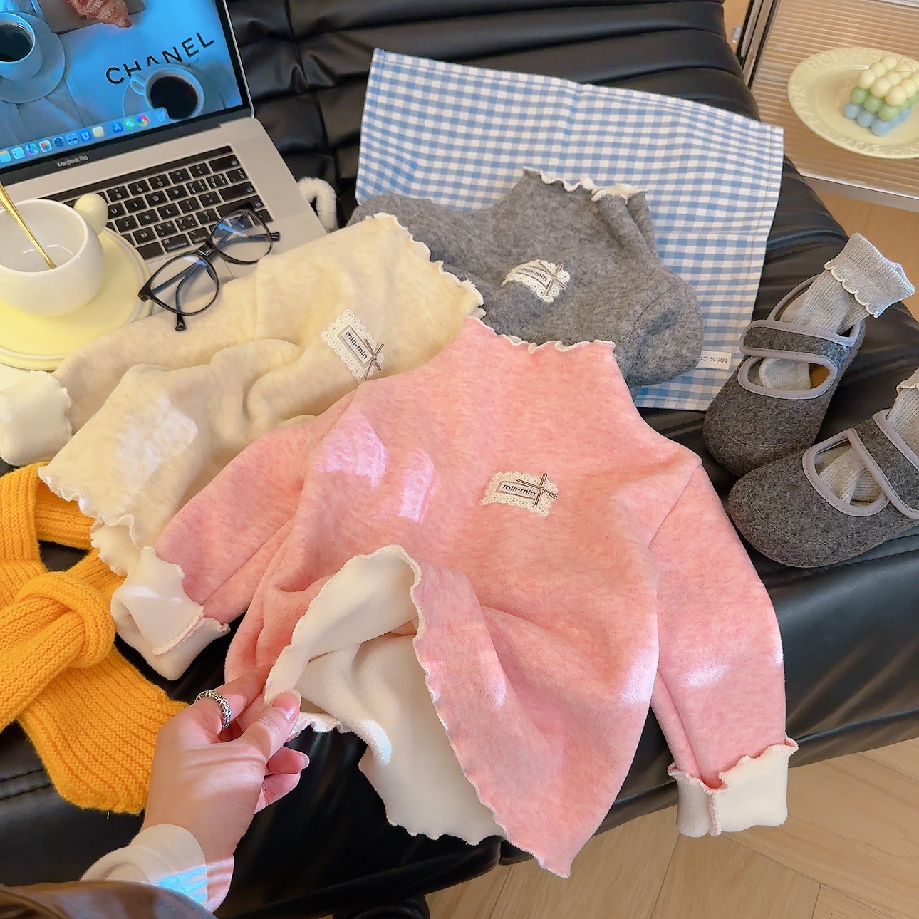 【过冬神器】新款考拉绒加厚保暖打底上衣羊毛桑蚕丝打底衫女童