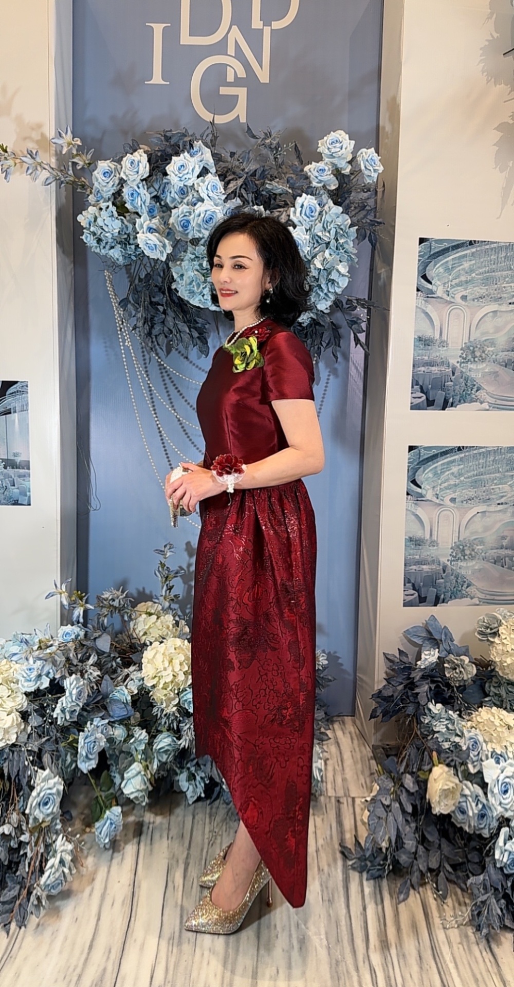 态态喜妈妈高端定制轻奢礼服ls365