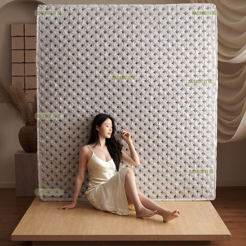 百柔 1970个迷你四叶草小口径弹簧床垫防水酷布独立袋装弹簧床垫