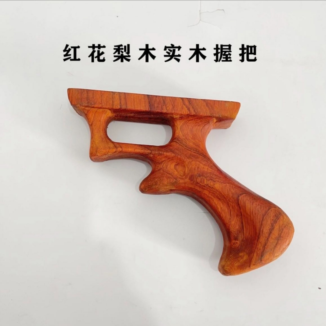 红花梨木手工摆件把手手工DIY配件益智制作新颖把件趣味