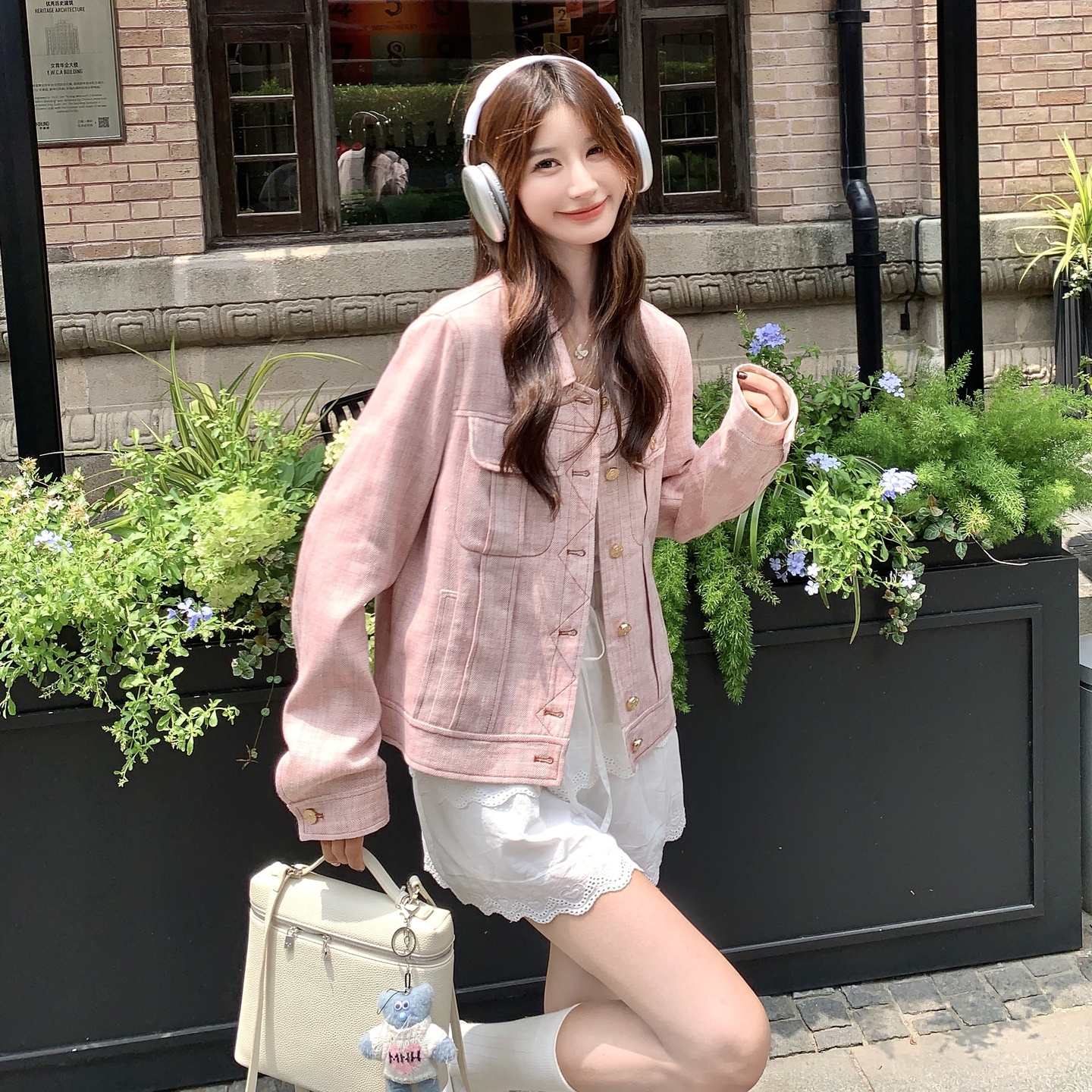 甜美显瘦小香风短外套女2025秋季新款显瘦巨好看超火大方得体上衣