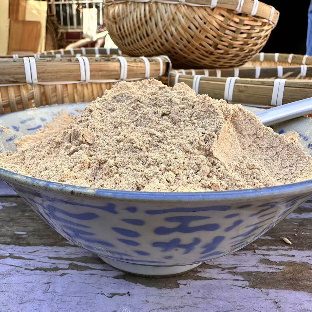 【2025电商】农家手工炸麦粉营养代餐五谷杂粮小麦粉儿时妈妈味道