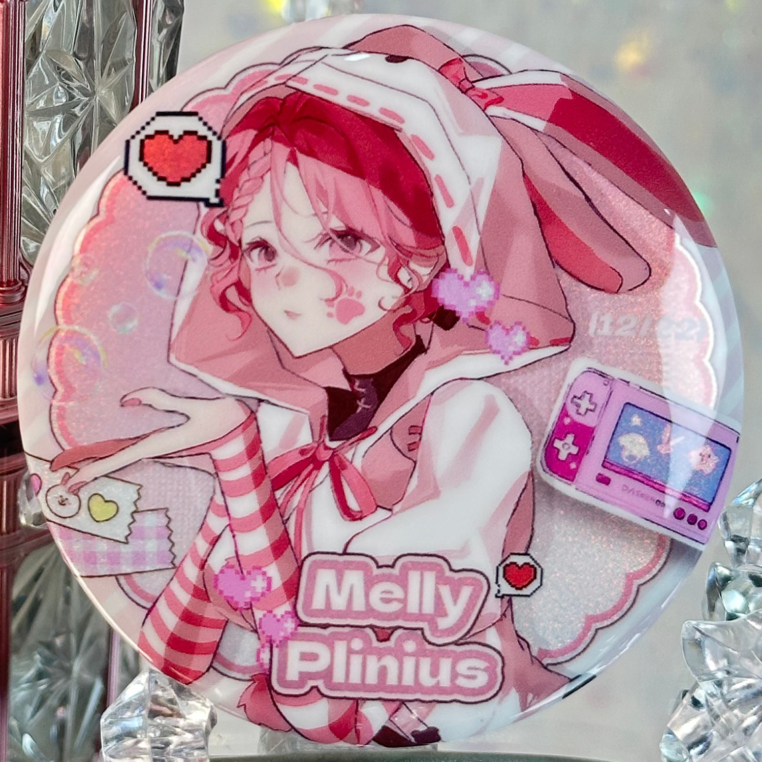 【种葱日记】第五人格-昆虫学者-绒耳信号同人谷子周边徽章吧唧方卡