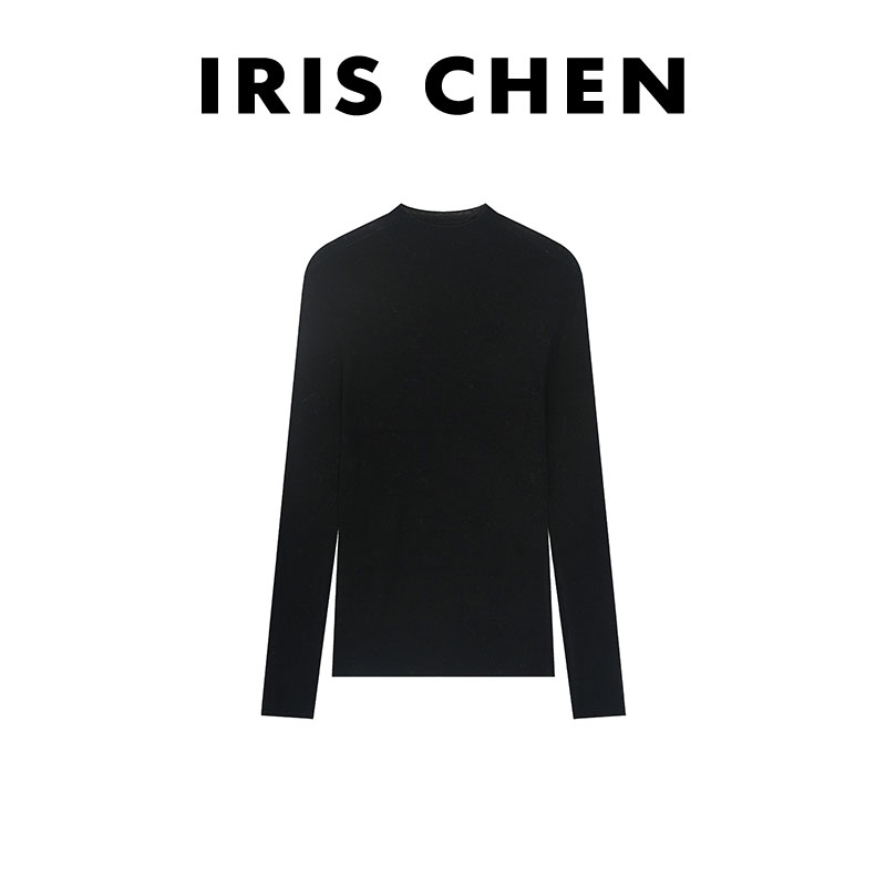 IRIS CHEN 面膜打底 25秋冬“100绵羊毛”60支无缝一体软糯25SY863