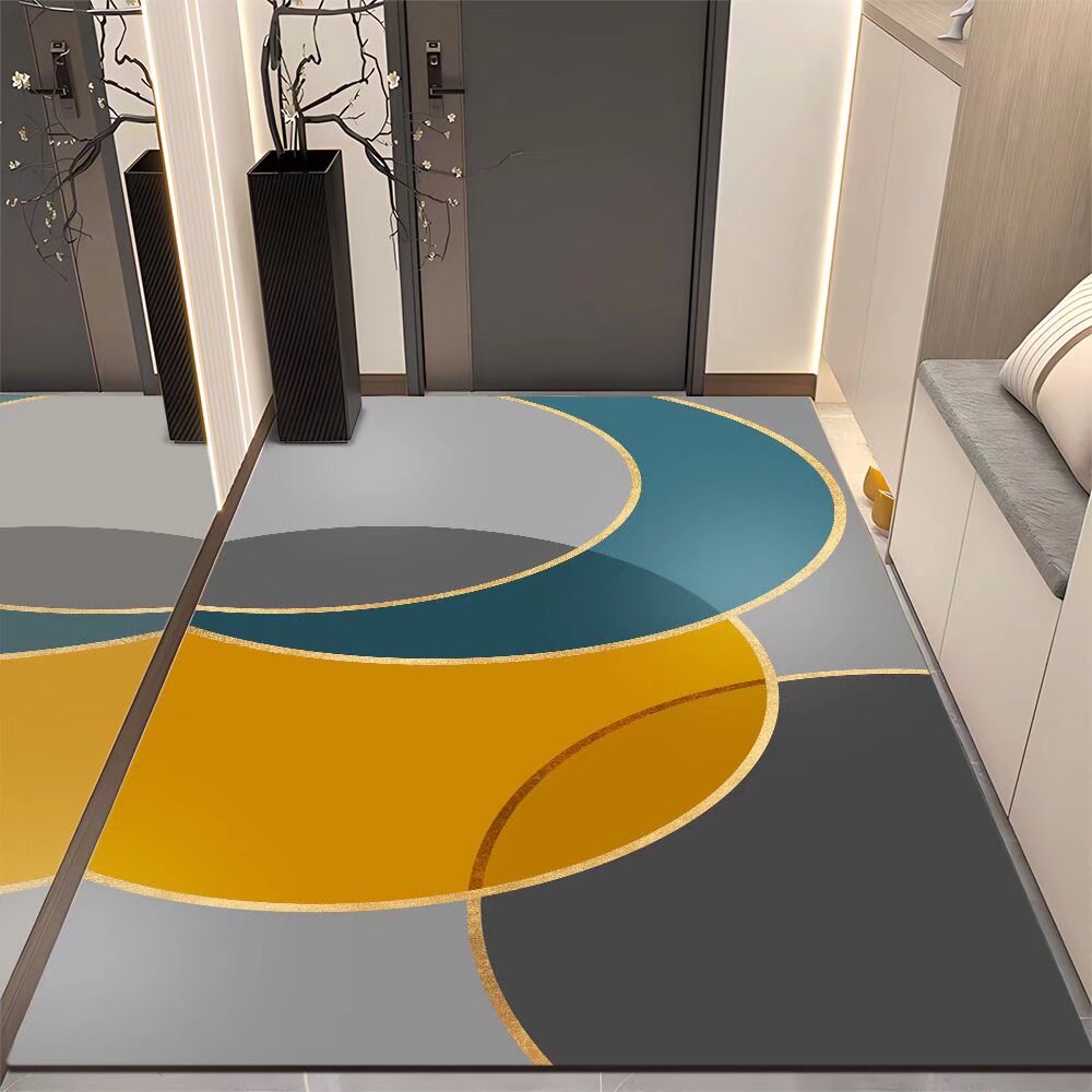 硅藻泥地垫入户门垫玄关进门地毯除尘可裁剪吸水脚垫厕所大门口垫