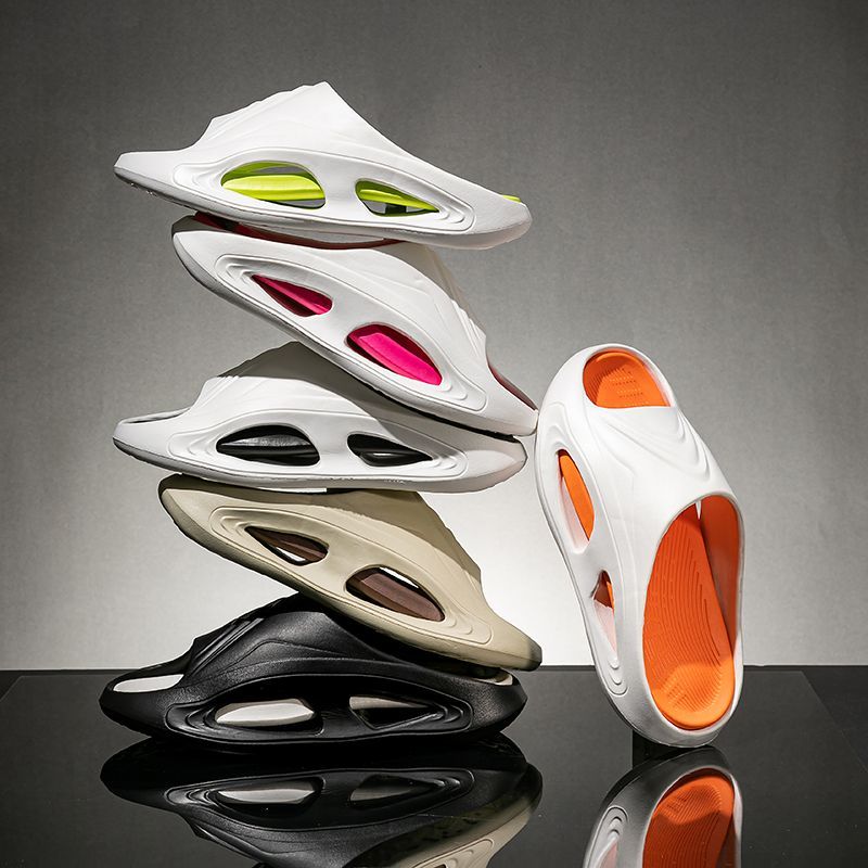 夏季新款休闲款女鞋一字拖平底时尚舒适气质男女拖A699