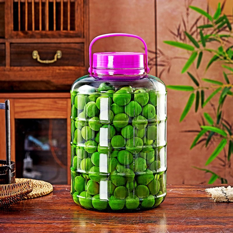 四川泡菜坛子加厚玻璃密封罐泡酒五谷杂粮果酒腌萝卜腌鸡蛋酸菜缸