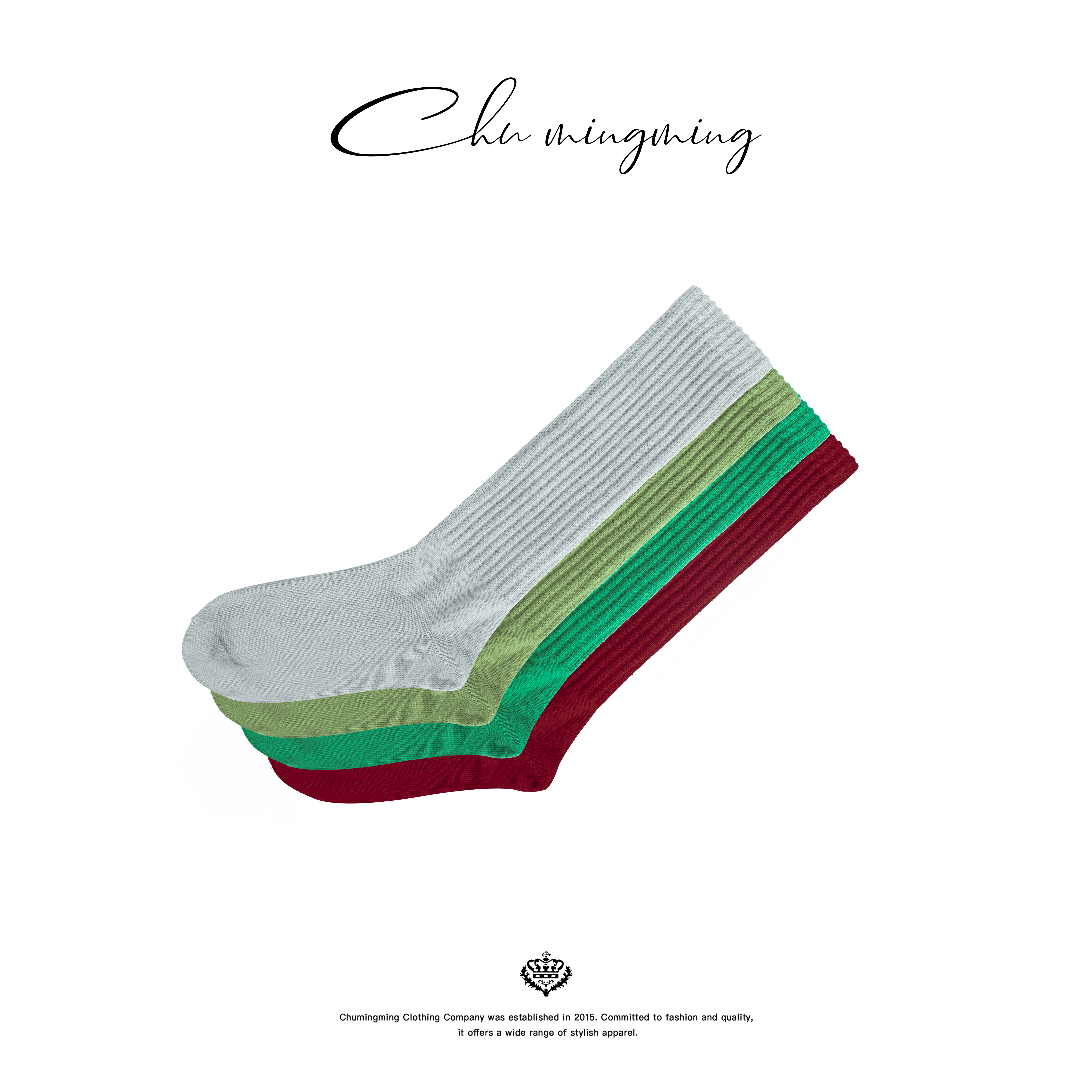 【CHUMINGMING】多巴胺堆堆袜SP25112