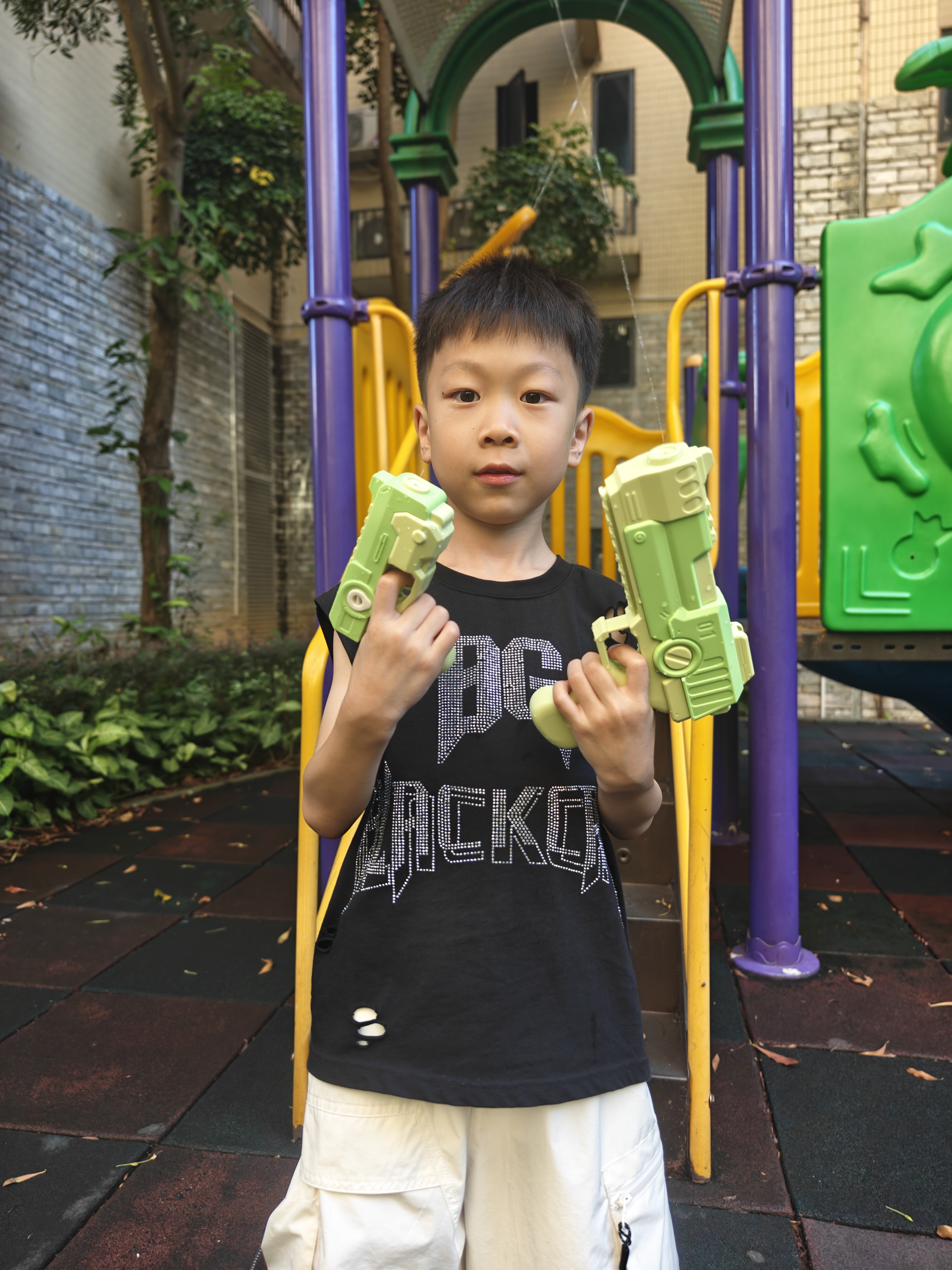 马可波罗神枪子母水枪喷水儿童户外沙滩夏季打水仗男女孩戏水玩具