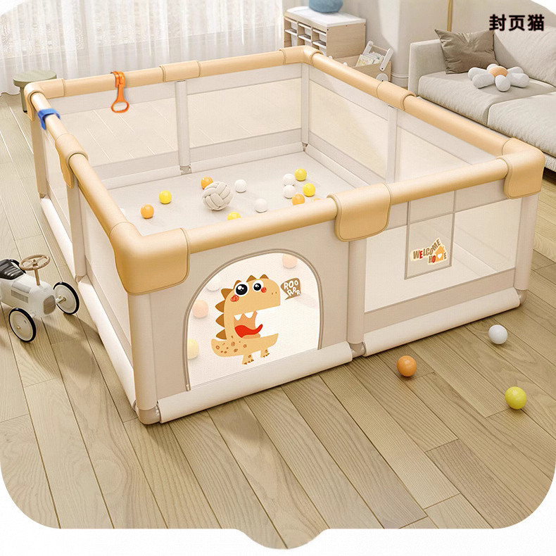 围栏婴儿防护栏宝宝客厅地上爬爬垫儿童室内家加厚游戏爬行垫一体